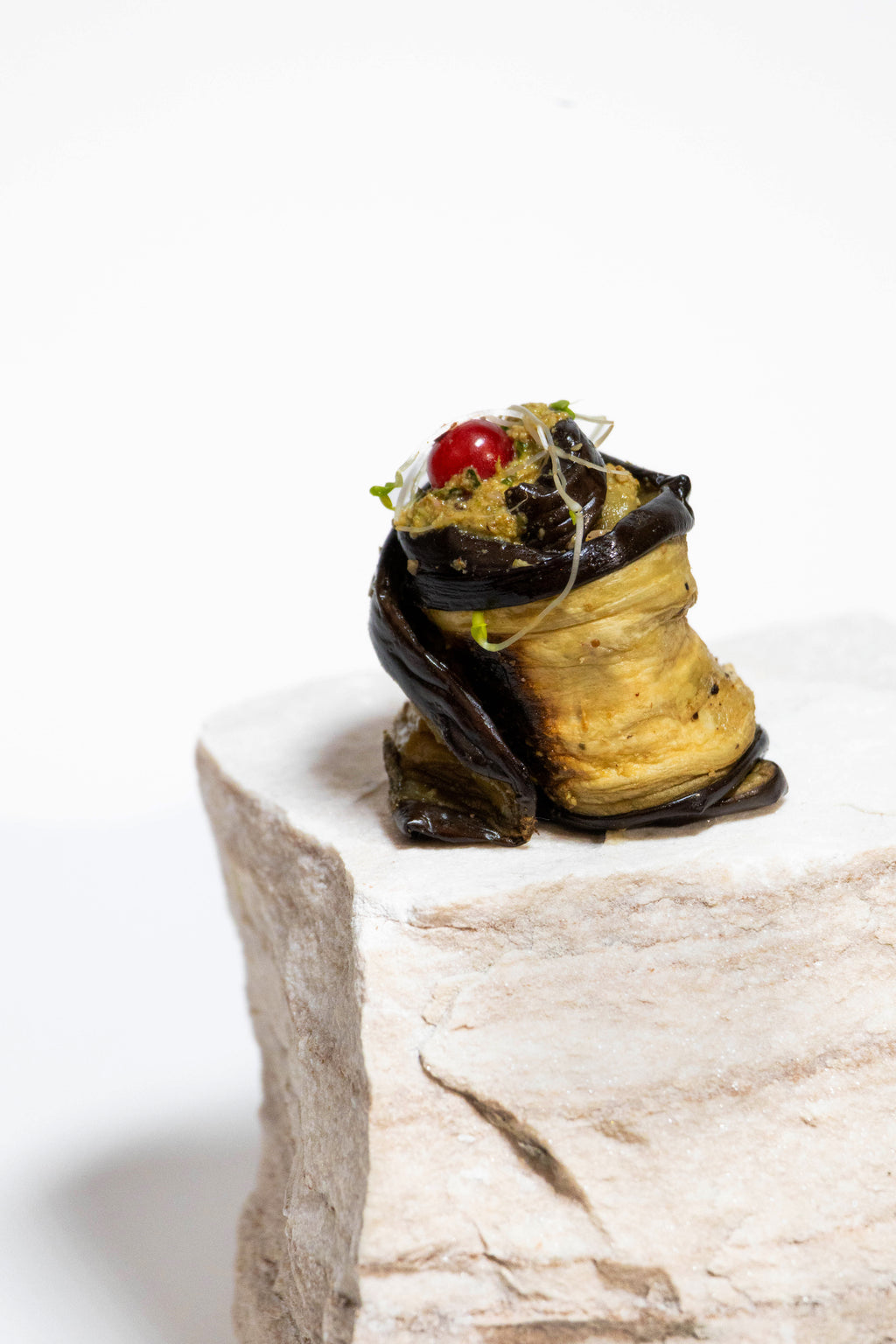 Rouleaux d'aubergine
